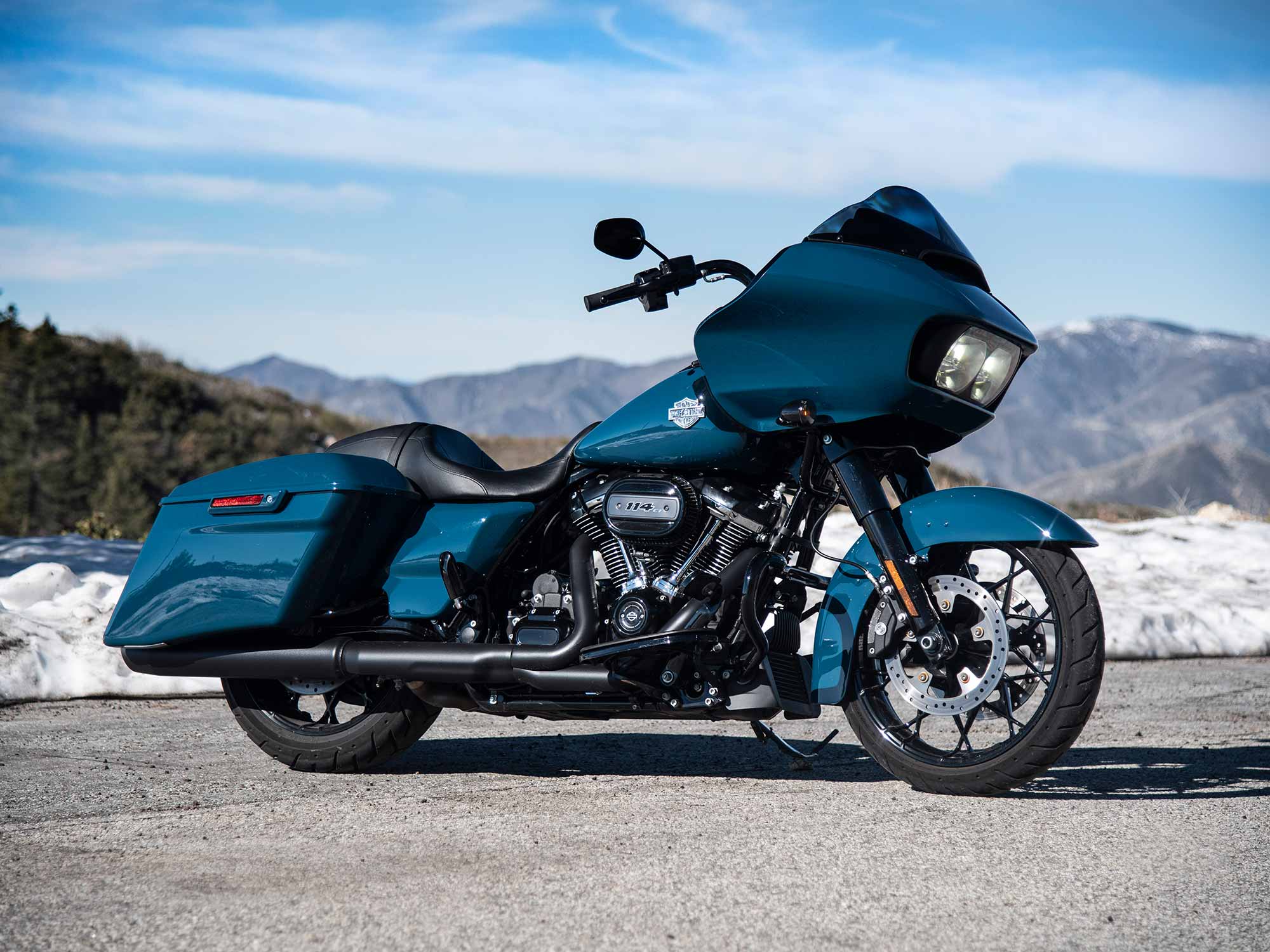 Two of the most popular bikes in the Harley-Davidson® Grand American Touring line for 2022