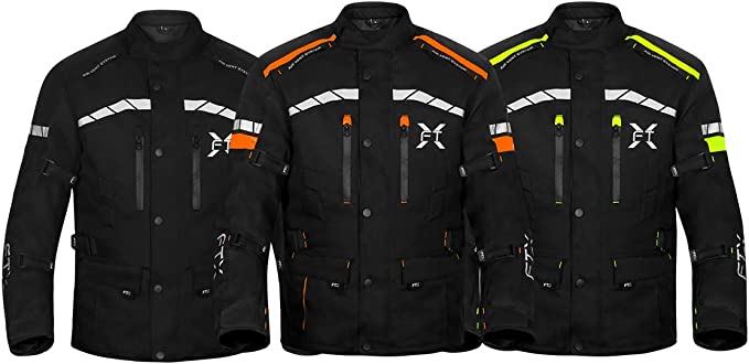 FTX Adventure Motorcycle Jacket Men For Touring Biker Ce Armor