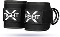 FightX Gym Ankle Strap for Cable Machine  Fully Adjustable for Extensions & Curls Band & Cable Machines
