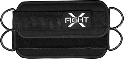 FightX Gym Ankle Strap for Cable Machine  Fully Adjustable for Extensions & Curls Band & Cable Machines